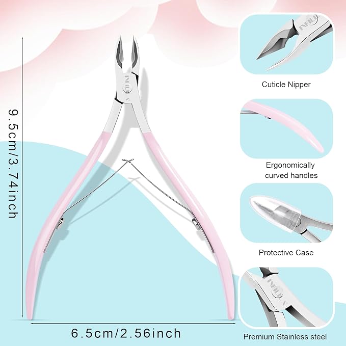 NXJ INFILILA Cuticle Trimmer, Cuticle Clippers - Image 3