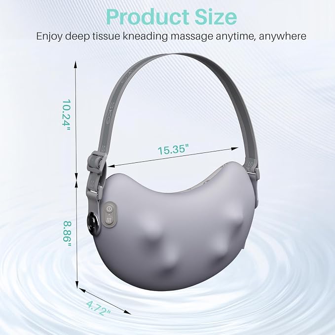 SKG Shiatsu Back Massager for Pain Relief Deep Tissue - Image 3