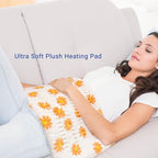 ZXU Heating Pad for Back Pain Relief and Cramps Relief- Ultra Soft Sherpa - Image 4