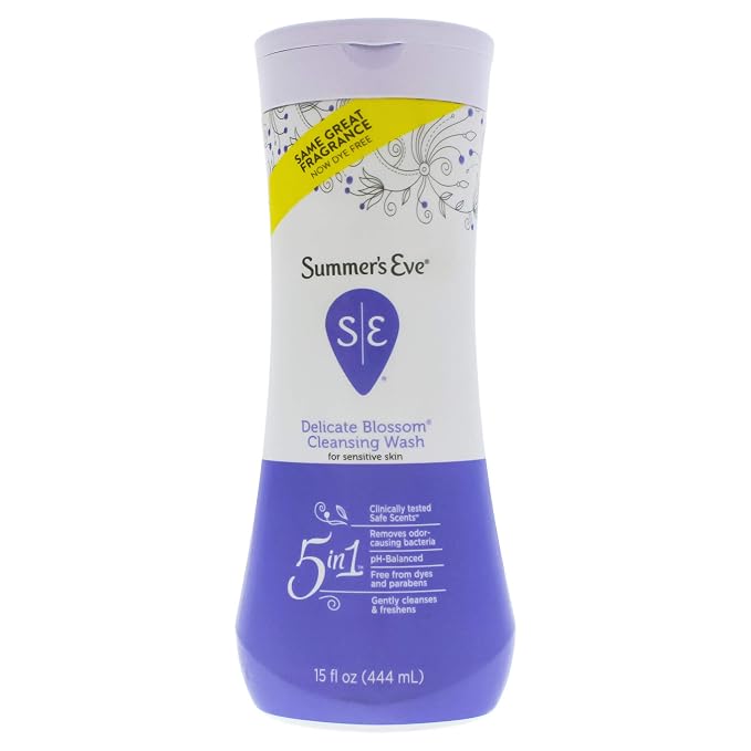 Summer's Eve Feminine Wash, Delicate Blossom, Daily pH-Balanced Body Wash - Image 3