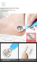 Professional Callus Remover & Foot File Set–Metal Surface Scraper - Image 3