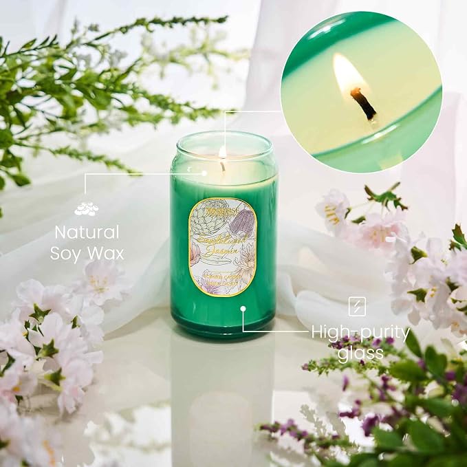 M&SENSE Sandalwood Jasmine Candles - Image 4