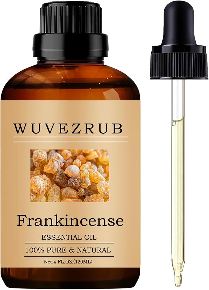 Frankincense Essential Oil, 120ML Pure and Natural by WUVEZRUB