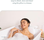 TranquilBeauty Bath Pillow, Pain Relief, 7 Suction Cups - Image 3