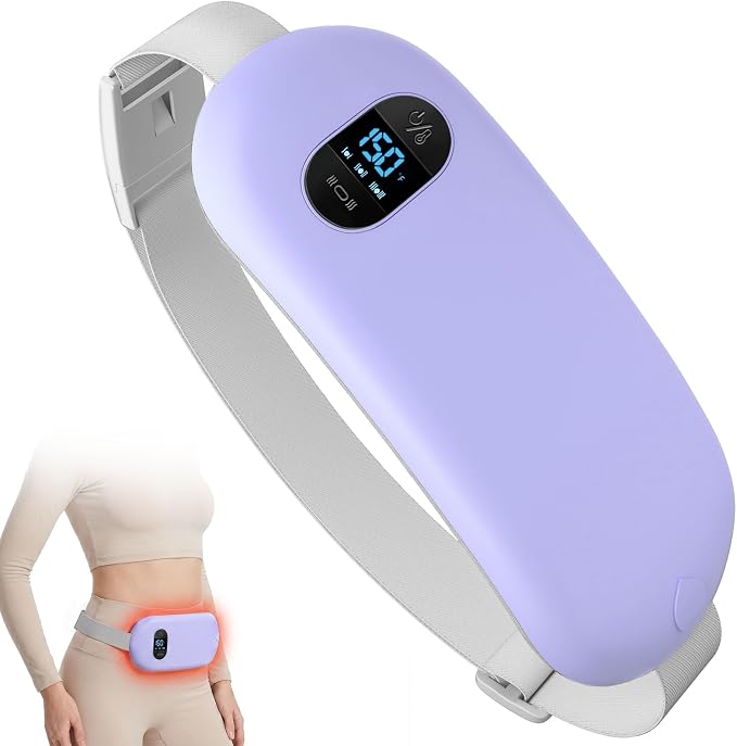 Portable Heating Pad for Cramps Upgraded Cordless Electric Period Heat Pad for by BouZaFoFa