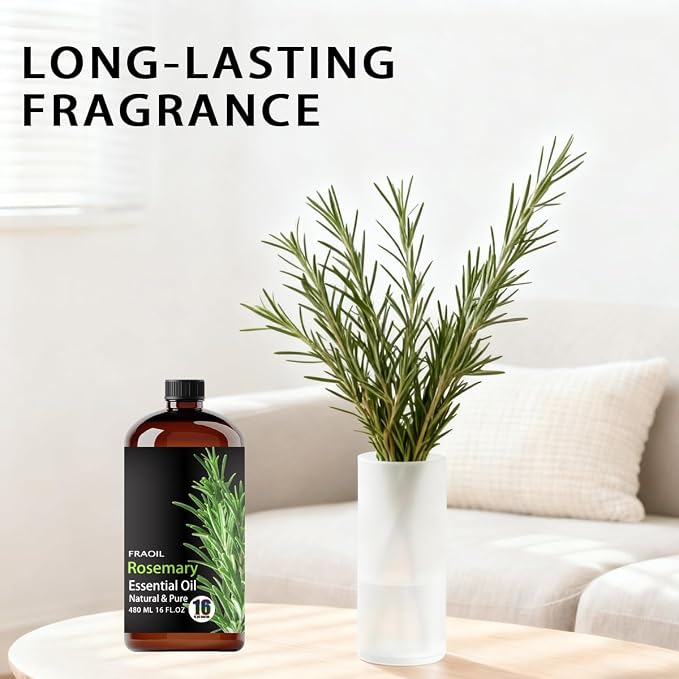 Rosemary Essential Oil, Rosemary Oil 16 Fl Oz 480 ML - Image 4