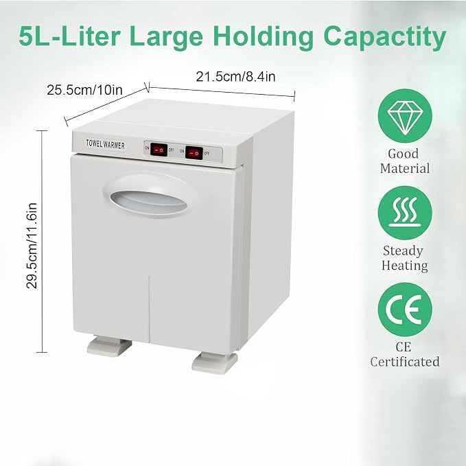 Hot Towel Cabinet 5L, Hot Towel Warmer Cabinet - Image 4