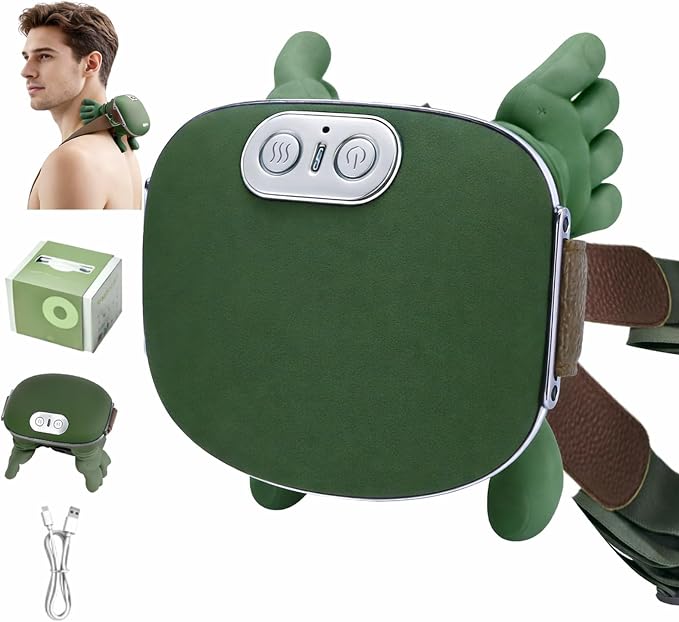 Neck and Shoulder Massager, Professional Shiatsu Neck Massager, Portable Deep by IOUGDSEC