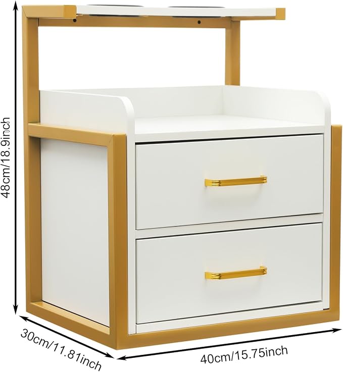 Suspended Salon Wall Cabinet - Image 2