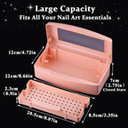 Nail Tool Sterilizer Box Plastic Disinfectant Container - Image 3