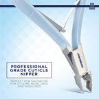Blue Cross Cuticle Remover Nippers, Professional Nail Care Cutter & Trimmer - Image 2