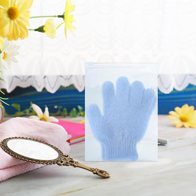 LemonRoad 48 Pcs Exfoliating Bath Gloves - Image 4