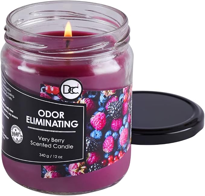 Very Berry Odor Eliminating Highly Fragranced Candle - Image 3