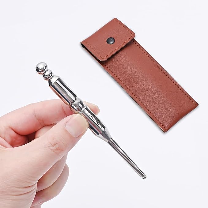 STICKON Stainless Steel Acupressure Pen Trigger Point Massage Tool Relief Pain - Image 2