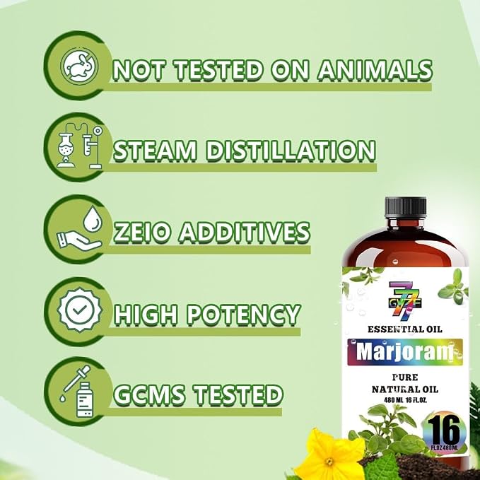 Marjoram Essential Oil - Image 4