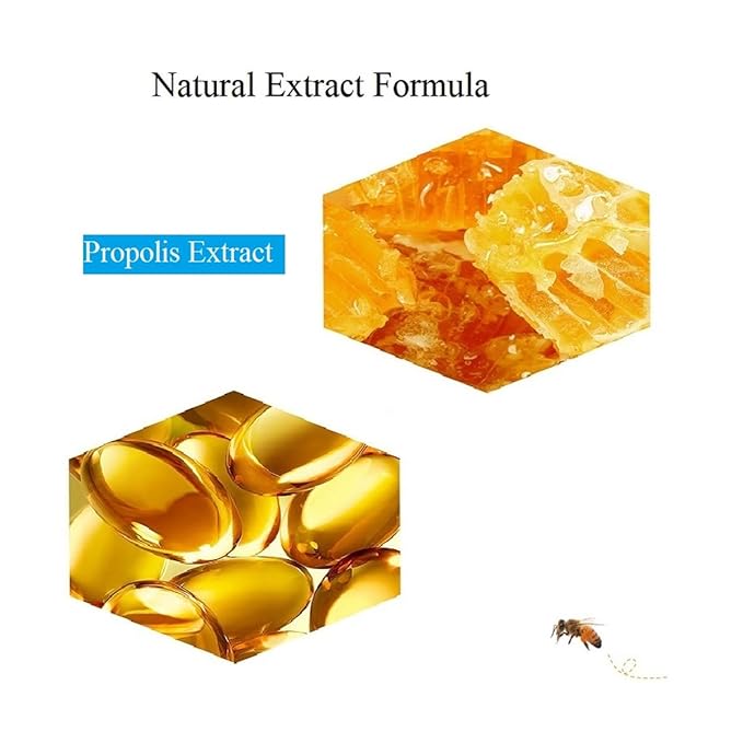 2 PCS Bee Lip Balm Honey Pot, Honey Propolis Lip Mask Moisturizing Moisture - Image 6