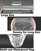 Aquior Shower Cap Disposable, Hotel Travel Essentials Accessories Deep - Image 4