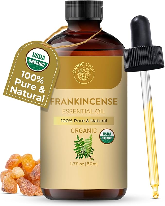 Frankincense Essential Oil | USDA Certified Organic Frankincense Oil | Woody - Image 2