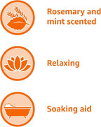 Amazon Basics Epsom Salt Soaking Aid, Soothing Rosemary & Mint Scent, 3 Pound - Image 4