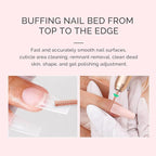 MelodySusie Super Long Mini Barrel Nail Buffer Bit, Professional Safety Carbide - Image 5