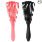 Hair Brush for Afro America/African Hair Textured 3a to 4c Kinky by Unknown