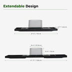 Utoplike Bamboo Bathtub Tray Caddy, Adjustable Bathroom Organizer - Image 5