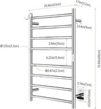 Wall Mounted Towel Warmer 8 Bars - Image 6