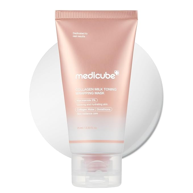 medicube Wrapping Mask Collagen Glazed Milky Glow Daytime Peel Off Mask | Quick by medicube