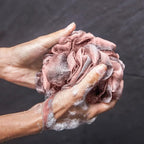Toem® Loofah Back Scrubber for Shower | Bamboo Charcoal Fiber Infused | Loufas - Image 8