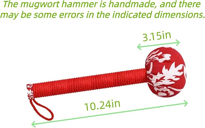 Mugwort Massage Hammer, Massage Tools Back, Shoulder & Body - Image 6