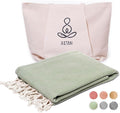 ATANI 69x35 in Oversized Turkish Beach Towel Set by ATANI