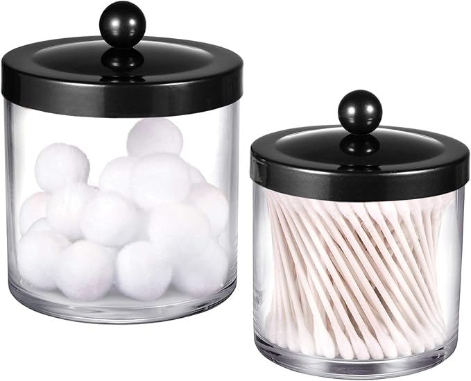 SheeChung 2-Pack Plastic Apothecary Jars by SheeChung
