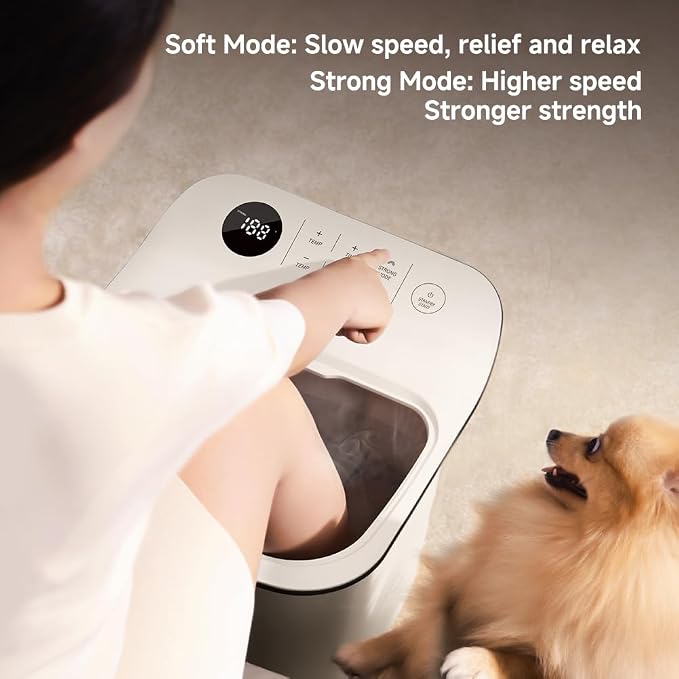13-inch Foot Spa with Fully Automatic Electric Massage Dual-Action System - Image 5
