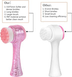 Face Brush 2 in 1, Facial Cleansing Exfoliating Brush - Image 6
