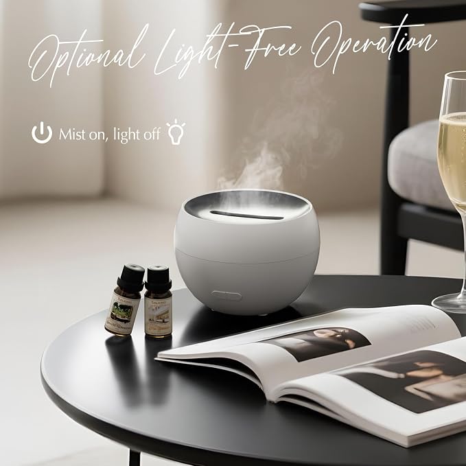 SALKING Essential Oil Diffuser, Fireplace Fire Flame Aromatherapy Diffuser - Image 2