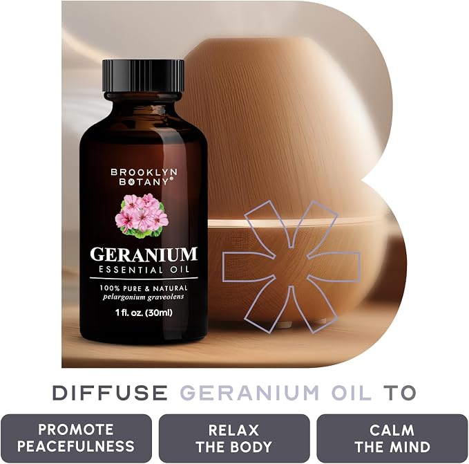 Brooklyn Botany Geranium Essential Oil - Image 7