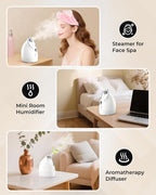 Kingsmile Facial Steamer for Face, 3 in 1 Face Steamer for Facial Deep Cleaning - Image 6