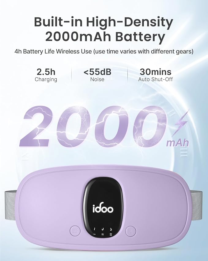 iDOO Portable Heating Pad, FSA Eligible Items Only List, Period Heating Pad - Image 6