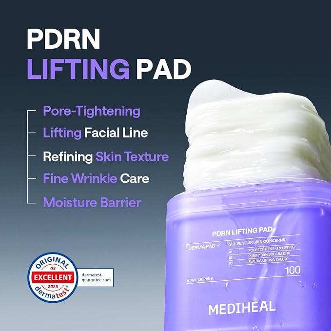 MEDIHEAL Toner Pads 100 Count - Image 4