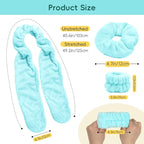 my novel things Face Wash Headband Set Adjustable Makeup Hair Headbands - Image 2