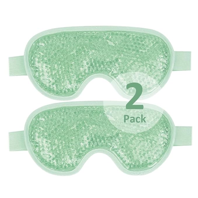 NEWGO Cooling Eye Mask for Puffy Eyes, Cold Eye Mask Eye Ice Pack for After by NEWGO