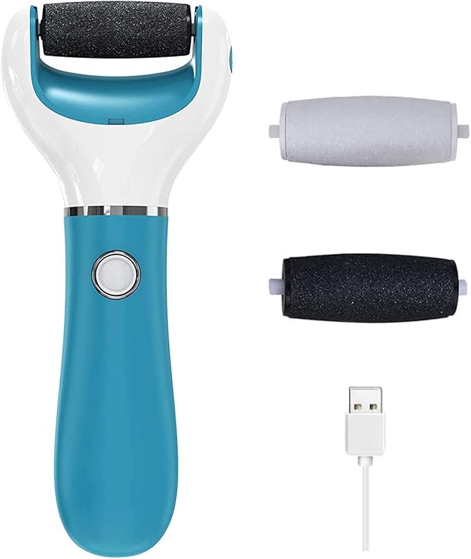 Electric Foot File Callus Remover Professional, 2-Speed Rechargeable Pedicure by PretfyUnveilYourCharm