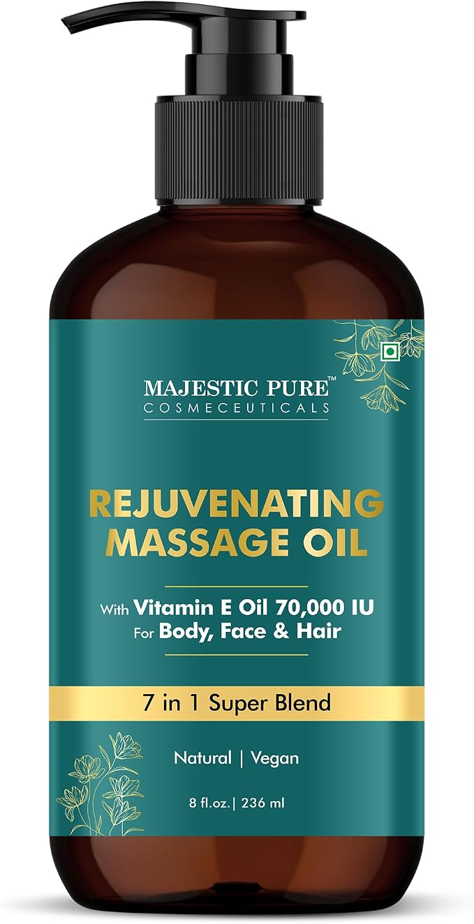 MAJESTIC PURE Vitamin E 70k Blend Massage Oil by BeautyandPersonalCare