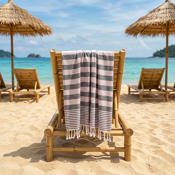 Cotton Turkish Beach Towel - Image 5