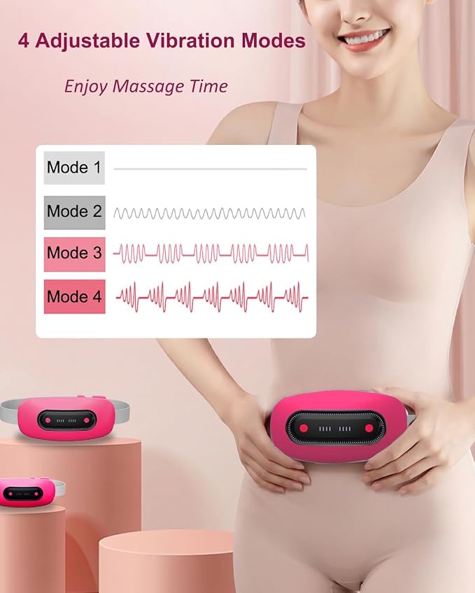 Electric Heating Pad, Portable Cordless Menstrual Heating Pad - Image 4