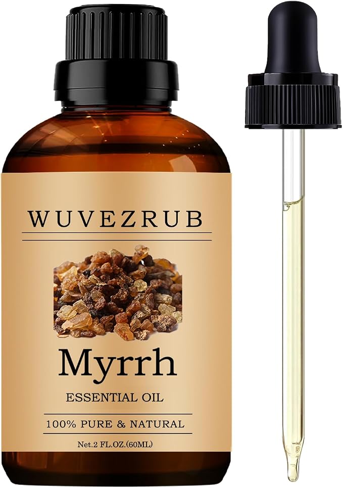 Myrrh Essential Oils, 60ML Pure and Natural Essential Oil by WUVEZRUB