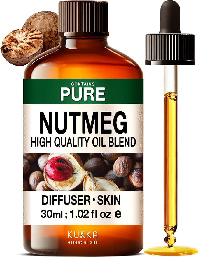 100% Pure Nutmeg Oil by Kukka