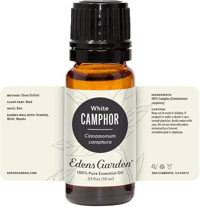 Edens Garden Camphor- White Essential Oil, 100% Pure Therapeutic Grade 10 ml - Image 9