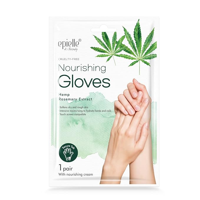 Epielle Assorted Hand Mask 5 Pairs, Deep Moisturizing Gloves - Image 3