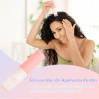 DUAIU Hair Oil Applicator with 2PCS Scalp Massager, Silicone Root Comb - Image 3